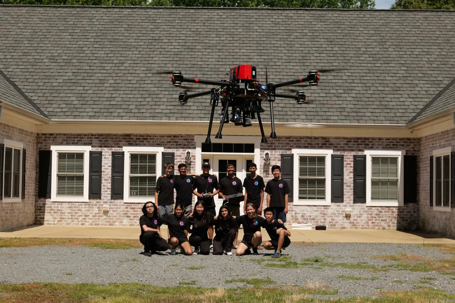 A group picture of our competition team in 2024